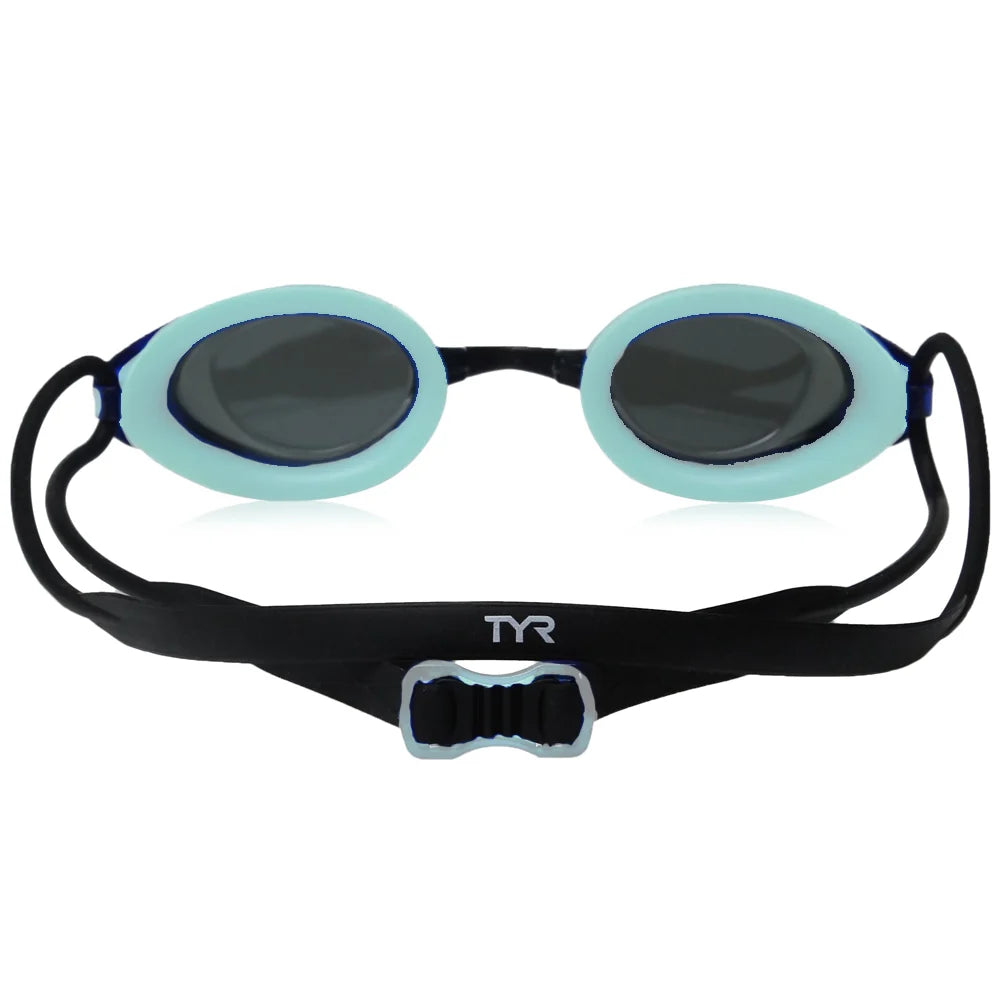 Lentes de natación Blackhawk Racing TYR - Smoke/Mint