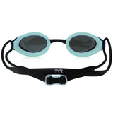 Lentes de natación Blackhawk Racing TYR - Smoke/Mint