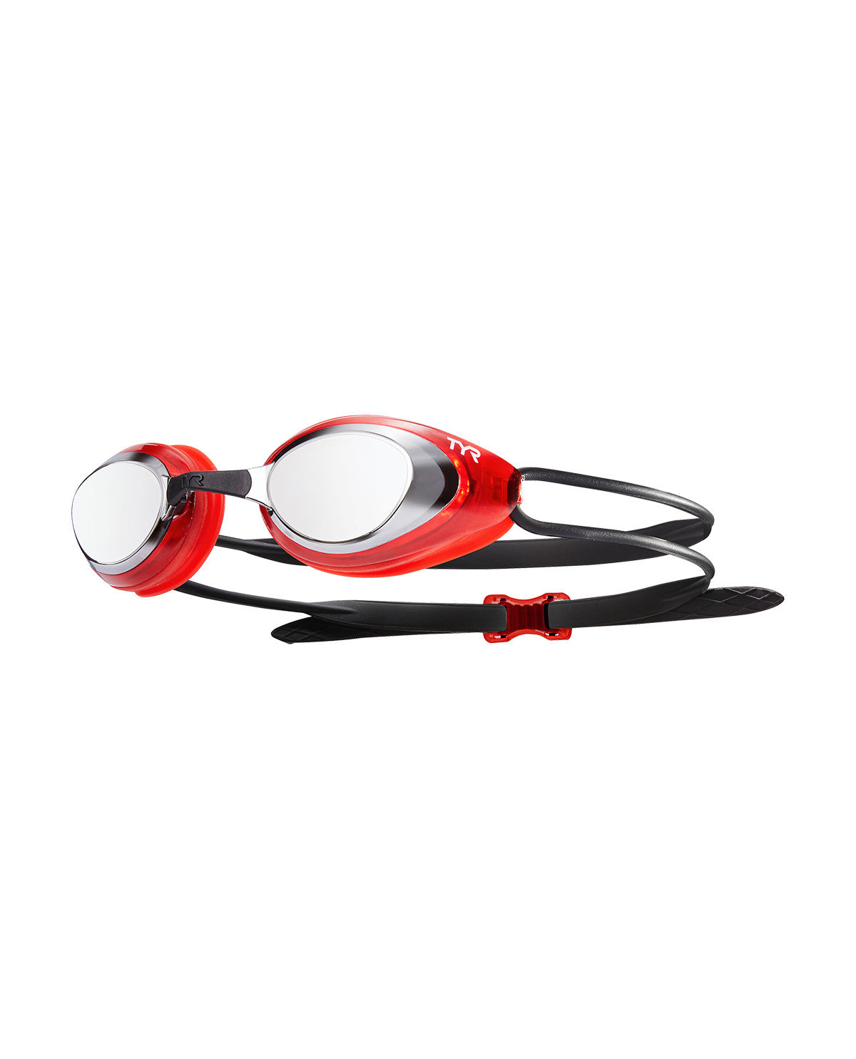 Lentes de natación Blackhawk Racing TYR - Silver/red