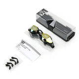 Lentes de natación Tracer-X RZR Mirrored - Gold/Black