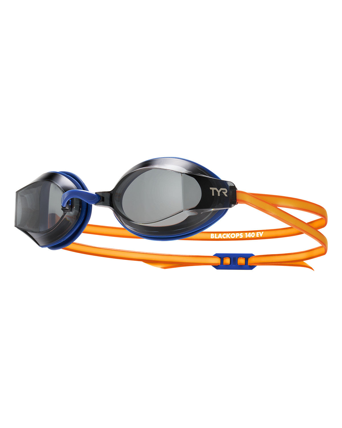 Lentes natación TYR Blackops 140. Version Adultos - Smoke/Orange