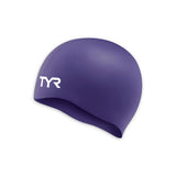 Gorro de natación sin arrugas TYR - Morado