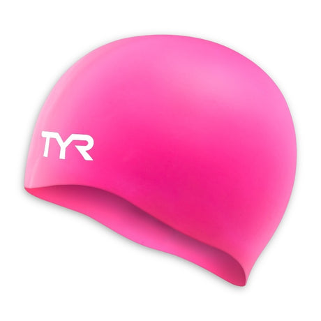 Gorro de natación sin arrugas TYR - Rosado