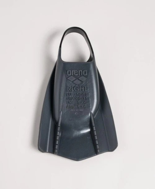 Aletas natación Arena Power Fin PRO II - Black - Barlovento natación