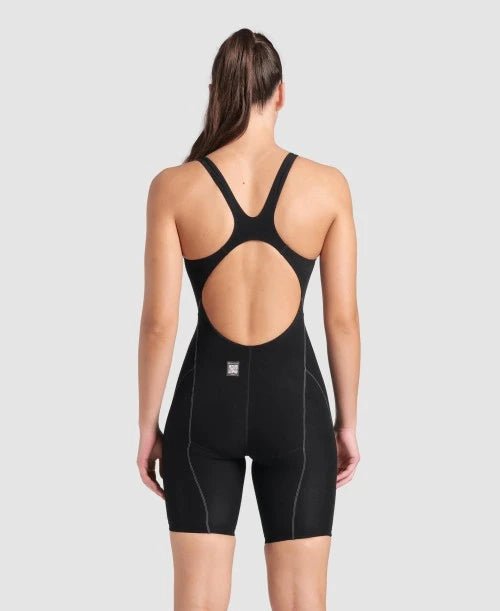 Arena Powerskin Impulso Espalda Abierta - Black/Teal - Barlovento natación