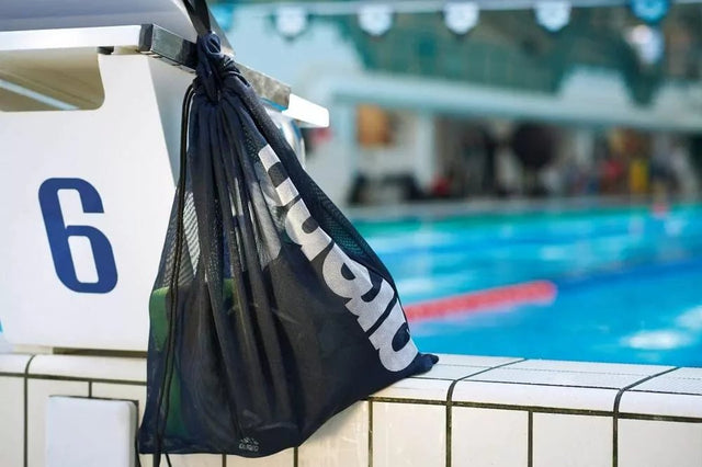 Bolso Arena Team Meshbag - Negro - Barlovento natación