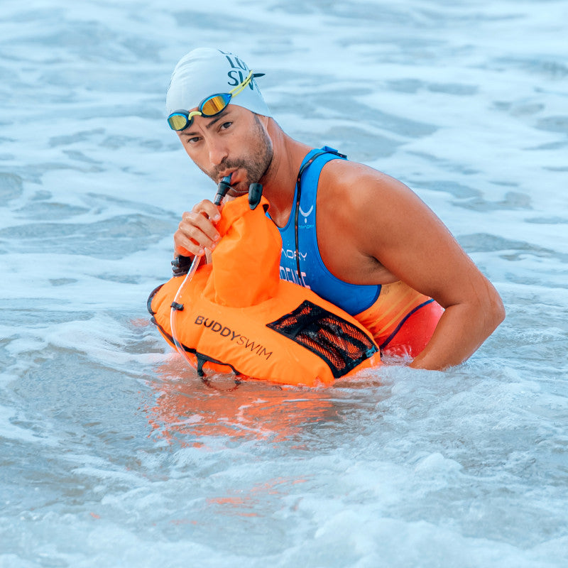 Boya para aguas abiertas BuddySwim - Hydratation PRO
