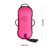 Boya para aguas abiertas BuddySwim Ultralight 10 litros - Pink