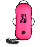 Boya para aguas abiertas BuddySwim Ultralight 10 litros - Pink
