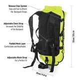 Boya mochila Buddyswim 28 litros - Lime