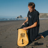 Boya para aguas abiertas BuddySwim Drybag 20 litros - Yellow