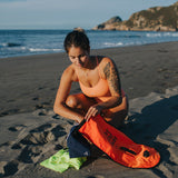 Boya para aguas abiertas BuddySwim Drybag 20 litros - Orange