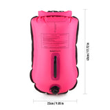 Pack boya 20 lts + gorro para aguas abiertas BuddySwim - Pink