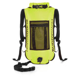 Boya mochila Buddyswim 28 litros - Lime - Barlovento natación