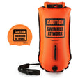 Boya para aguas abiertas BuddySwim 28 lts CSW - Orange - Barlovento natación
