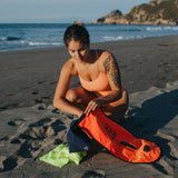 Boya para aguas abiertas BuddySwim 28 lts - Orange - Barlovento natación