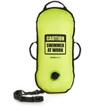 Boya para aguas abiertas BuddySwim Ultralight 10 litros - Lime - Barlovento natación