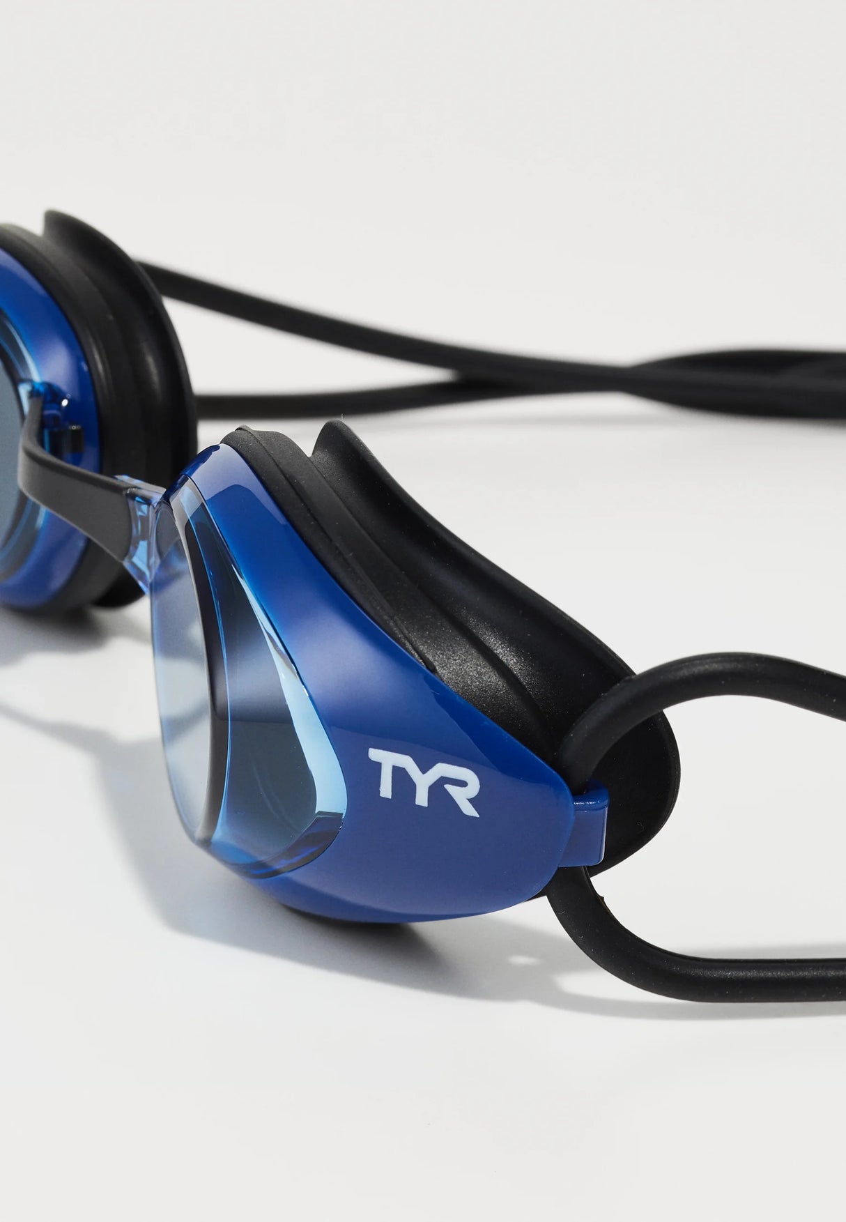 Lentes de natación Blackhawk Racing TYR - Blue/Navy