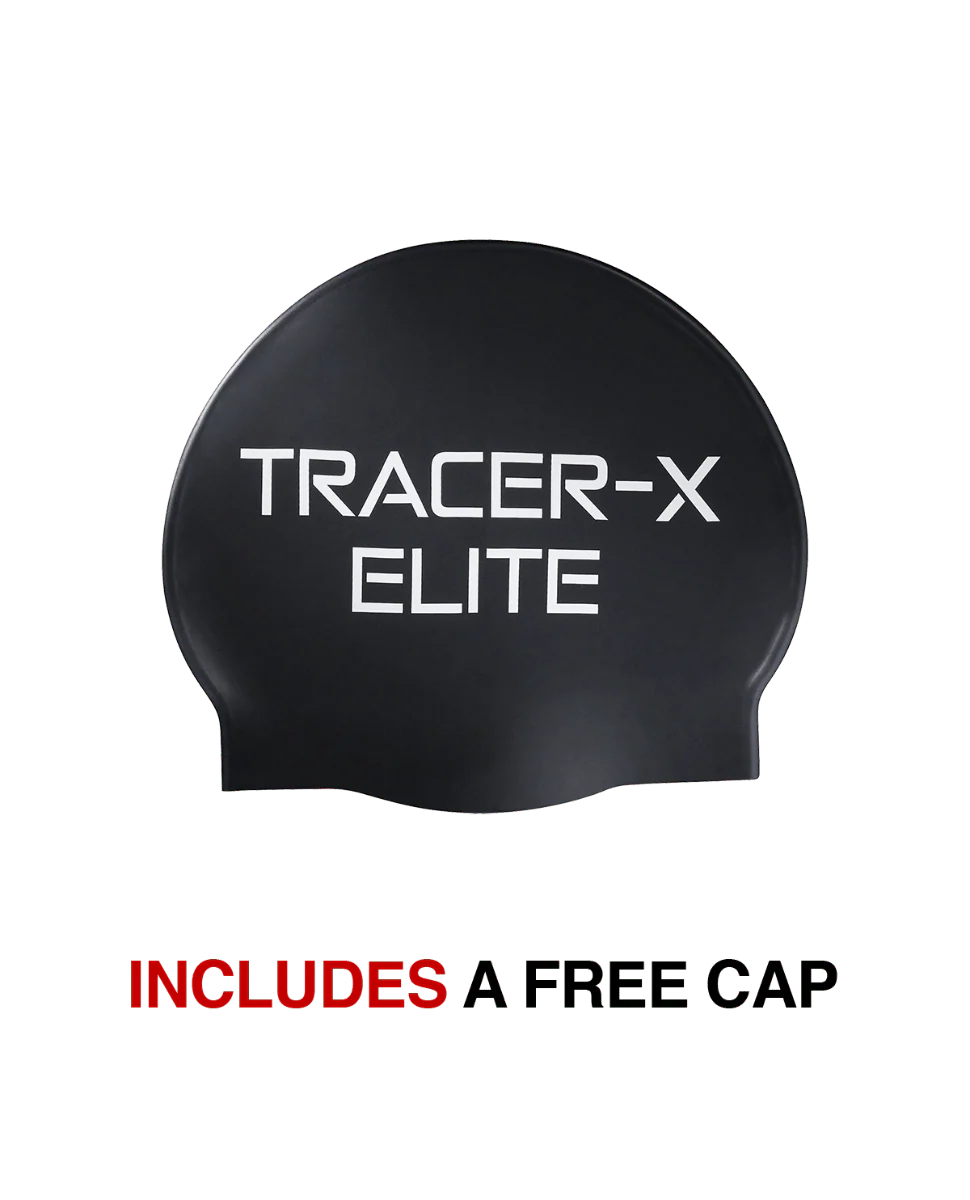 Lentes de natación TYR Tracer-X Elite Espejados -  Blue/White