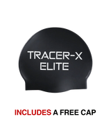 Lentes de natación TYR Tracer-X Elite Espejados -  Blue/White