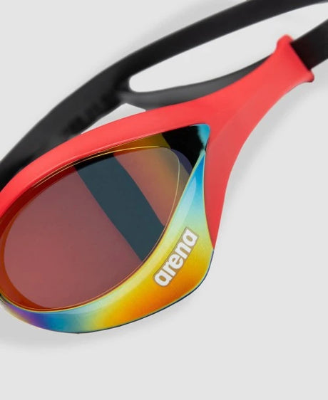 Lentes Arena Cobra Ultra Swipe espejados - Gold/Red