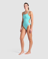 Traje de baño Arena Challenge Solid - Water/Shocking Pink