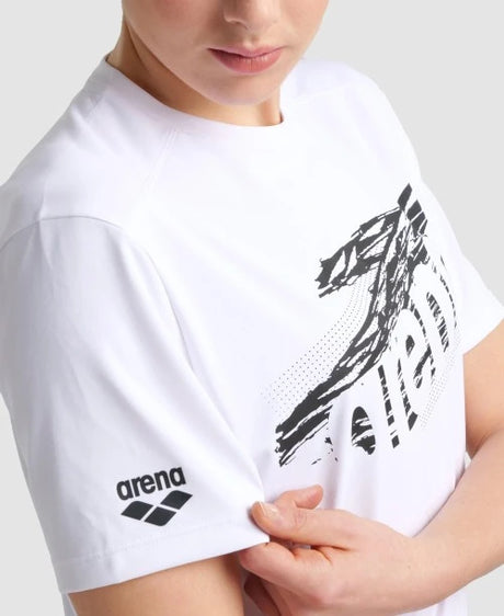 Polera Arena Unisex - Blanca