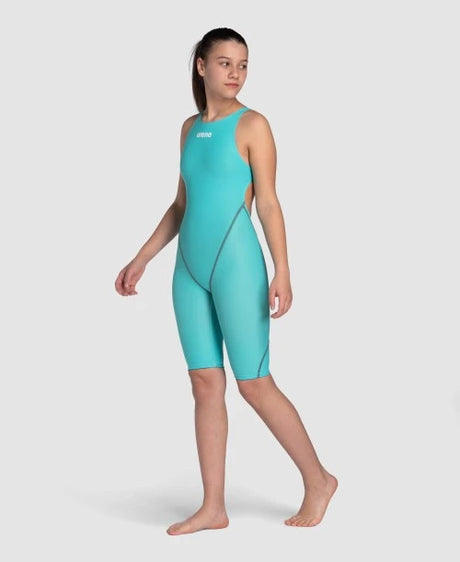 Arena Powerskin ST Next Niñas (Espalda abierta) - Aquamarine