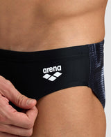 Sunga Arena Overlap Print - Negro
