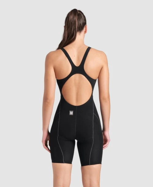 Arena Powerskin Impulso Espalda Abierta - Black/Teal