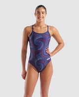 Traje de baño Arena Fireflow Challange - Azul Marino