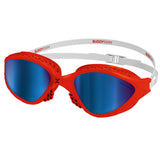 Lentes para aguas abiertas Buddyswim OzeanX - Red-White/Blue Mirror