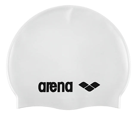 Gorro de natación Arena Classic silicona - White/Black - Barlovento natación