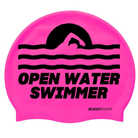 Gorro de natación Buddyswim O.W.S - Pink - Barlovento natación