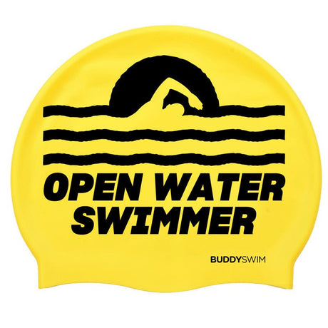 Gorro de natación Buddyswim O.W.S - Yellow - Barlovento natación