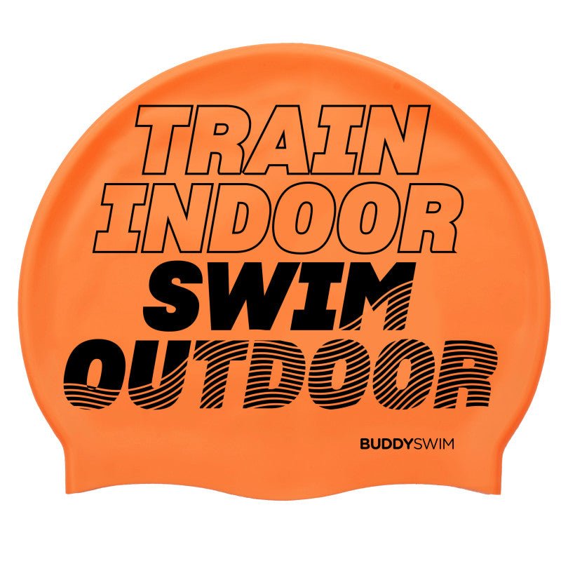 Gorro de natación Buddyswim T.I.S.O - Orange - Barlovento natación