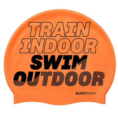 Gorro de natación Buddyswim T.I.S.O - Orange - Barlovento natación