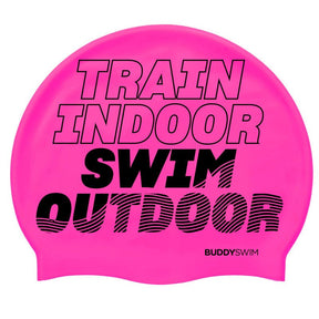 Gorro de natación Buddyswim T.I.S.O - Pink - Barlovento natación