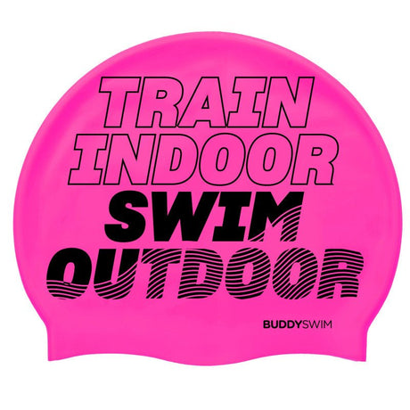Gorro de natación Buddyswim T.I.S.O - Pink - Barlovento natación