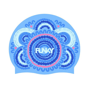 Gorro de natación Funkita - Bundjalung Blue" - Barlovento natación