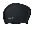 Gorro de natación para pelo largo Sporti - Negro - Barlovento natación