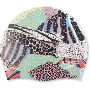 Gorro de natación Speedo impresión digital - Multicolor - Barlovento natación