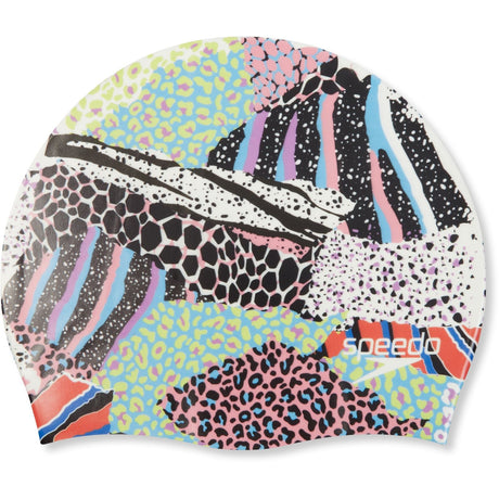 Gorro de natación Speedo impresión digital - Multicolor - Barlovento natación