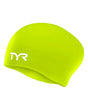 Gorro natación para pelo largo TYR - Lime - Barlovento natación