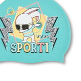 Gorro natación Sporti - Hip hop bunny - Barlovento natación