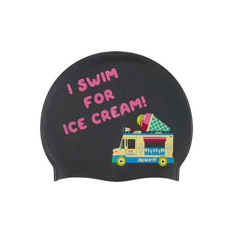 Gorro natación Sporti - I swim for ice cream!!! - Barlovento natación