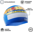 Gorro natación TYR "Hello my name is" - Blue - Barlovento natación