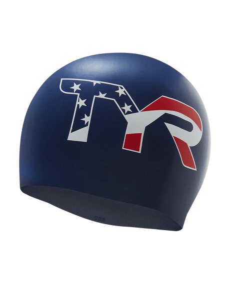 Gorro natación TYR - Navy - Barlovento natación