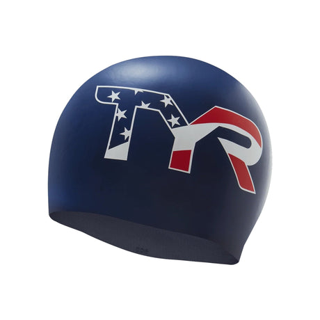 Gorro natación TYR - Navy - Barlovento natación
