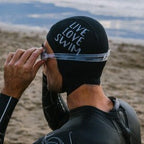Gorro Neopreno Buddyswim Trilaminate Warmth 2.5mm - Black - Barlovento natación